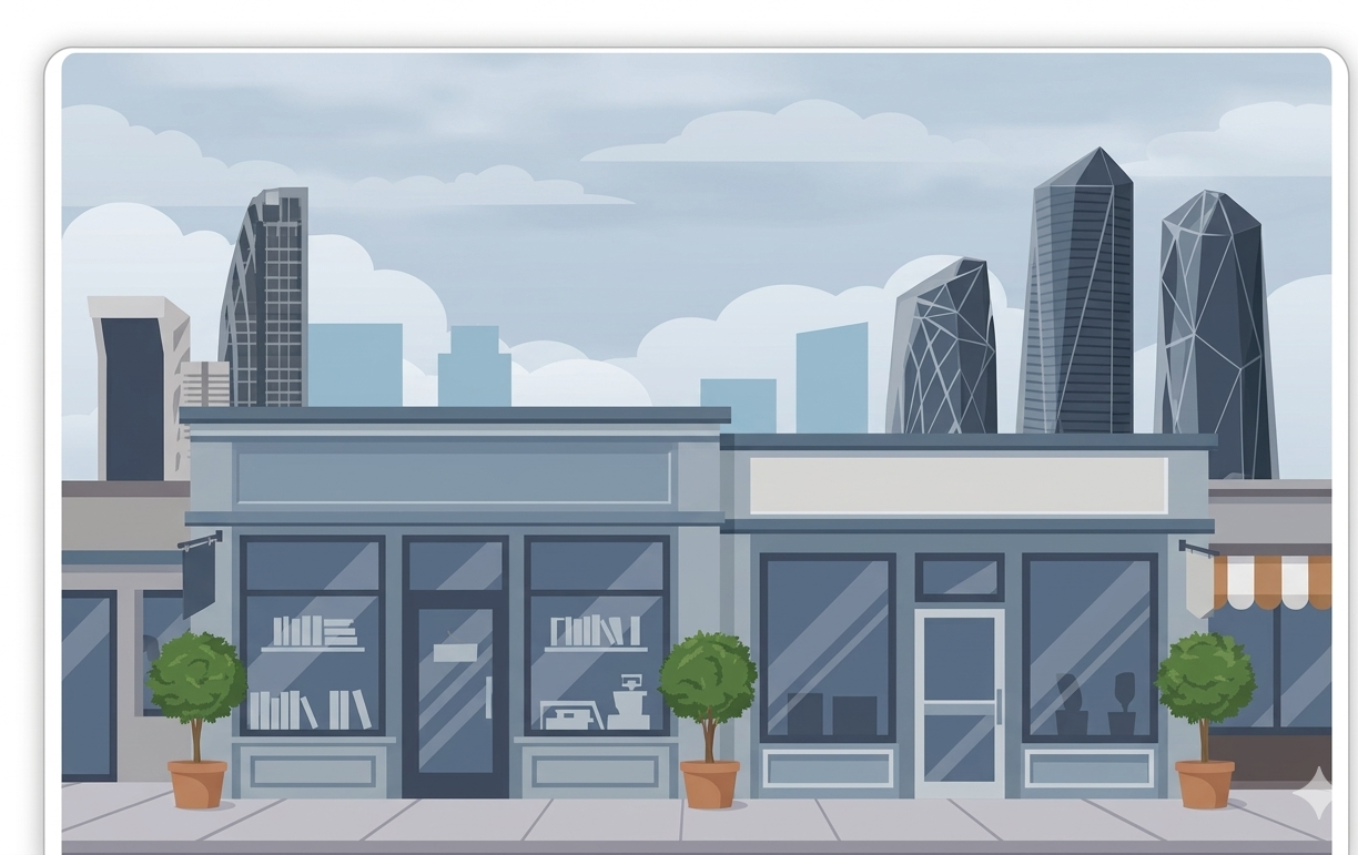 smallbiz real estate illustration